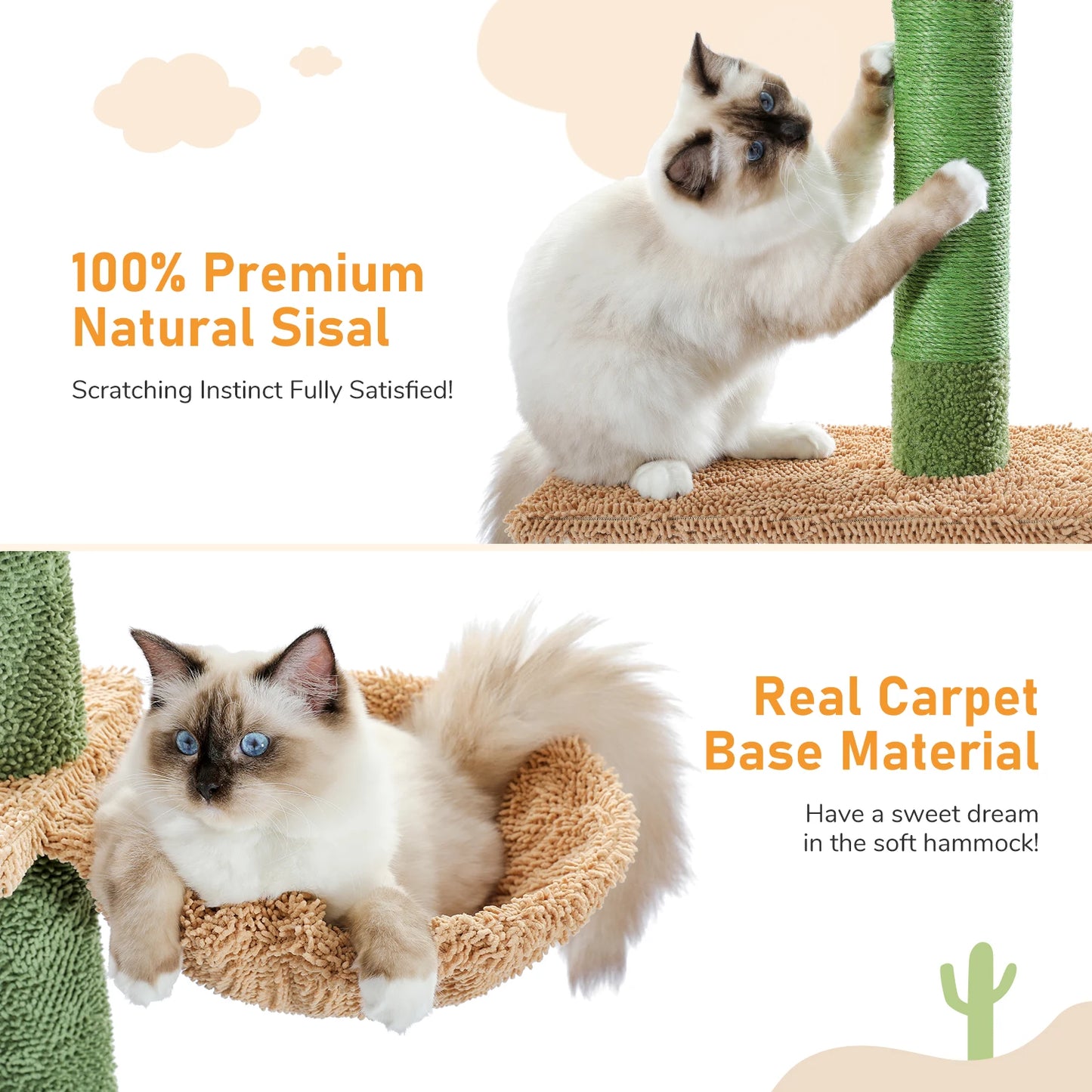 PAWZ Road 5-Tier Floor To Ceiling Cat Tower Cat Tree
