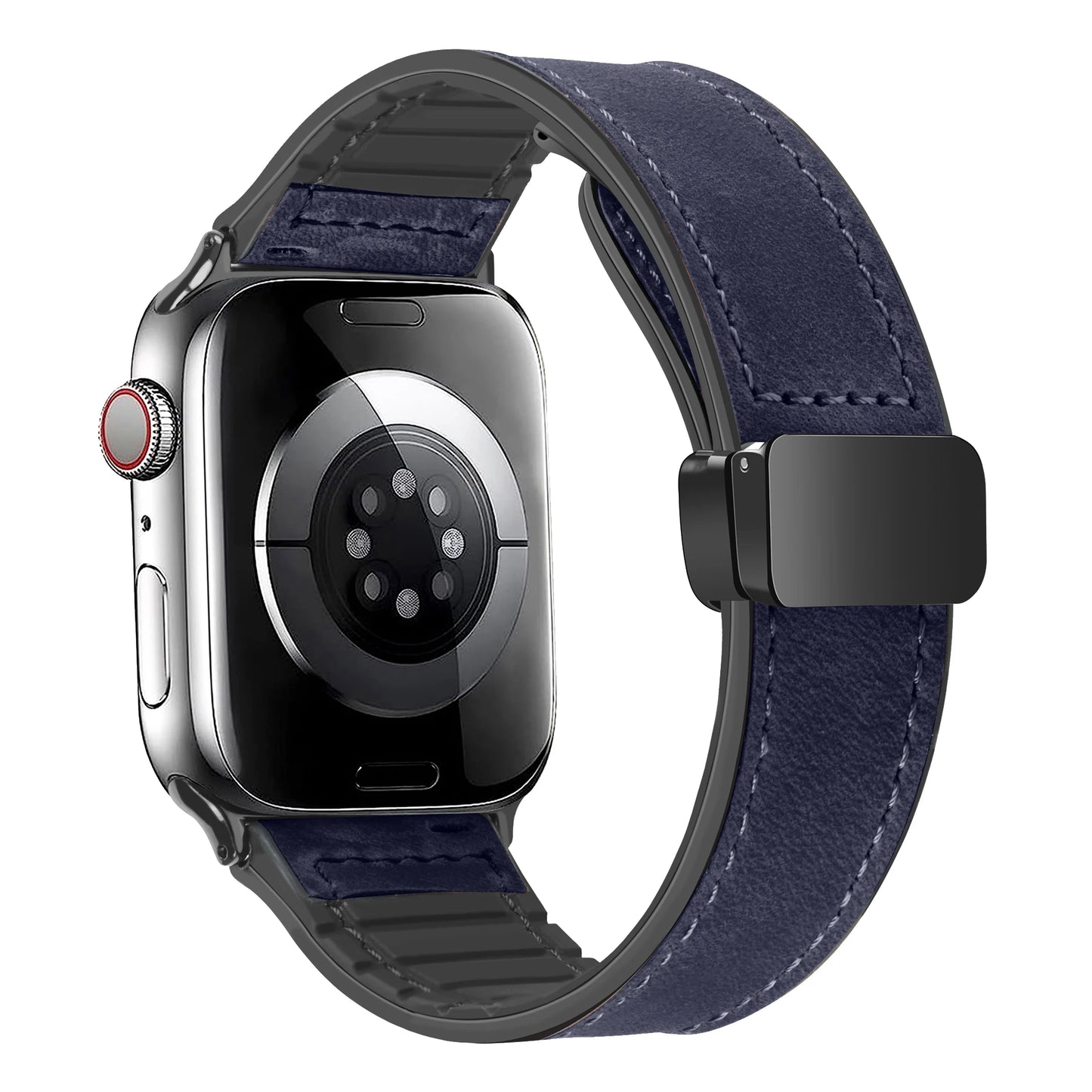 Genuine Leather Watch Strap For AppleWatch Ultra 9 10 SE