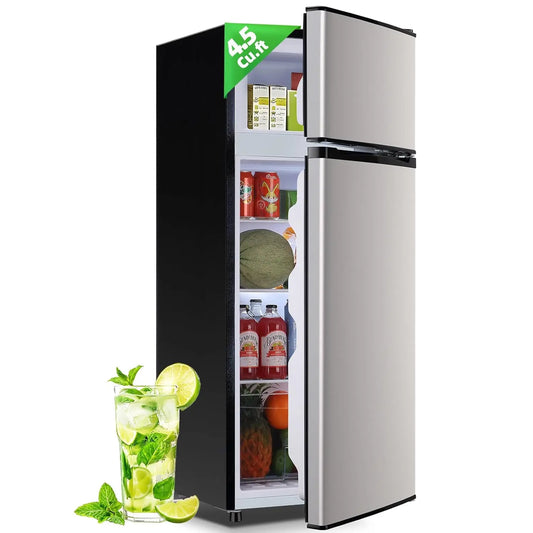 Two-Door Freestanding Refrigerator With Freezer