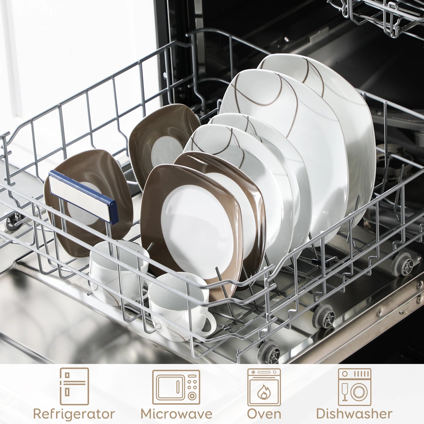 Modern Porcelain Dinnerware Set