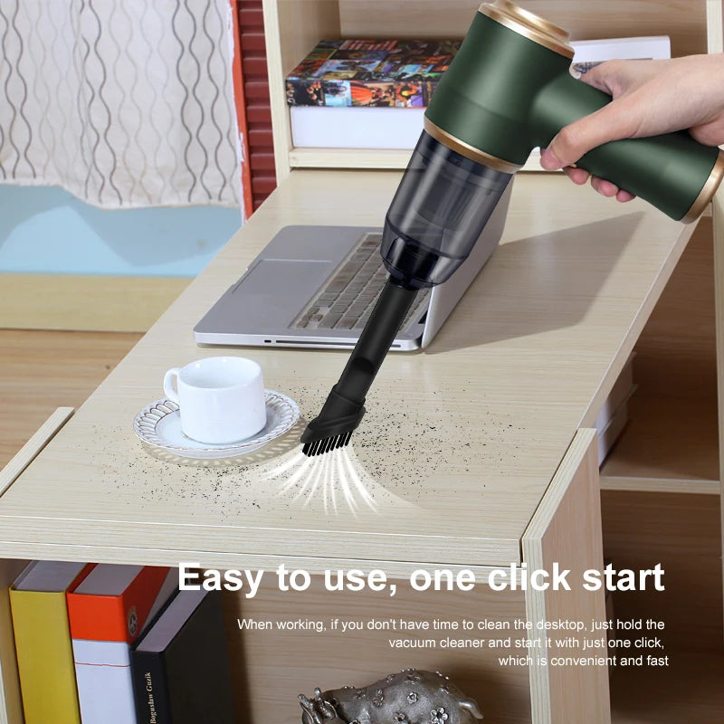 Cordless Portable High Power Vacuum Cleaner With HEPA Filter