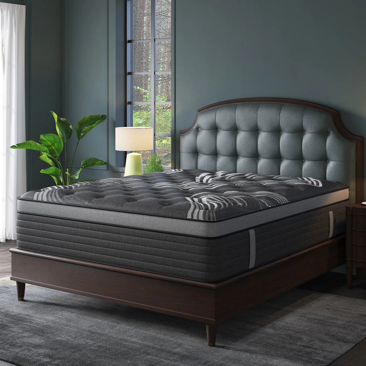 Sweetlove 12 Inch Gel Memory Foam Hybrid Pocket Spring Mattress