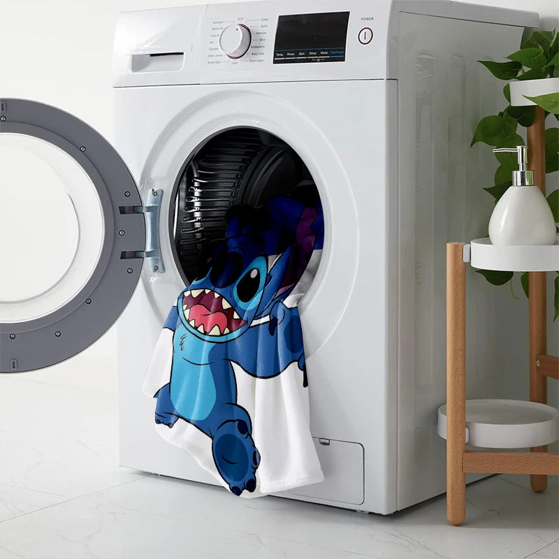 Potdemiel Disney Lilo And Stitch Soft Flannel Blanket