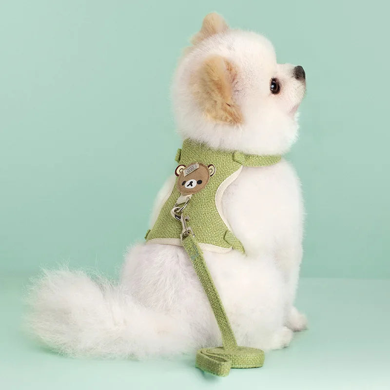Pet Dog Harness and Leash Set