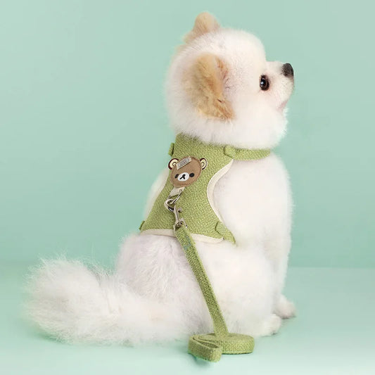 Pet Dog Harness and Leash Set