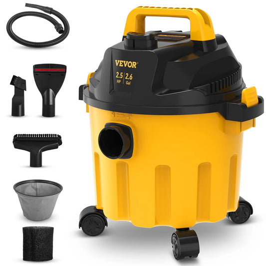 Wet Dry Vac HEPA 2.5 HP 3in1 Portable Vacuum