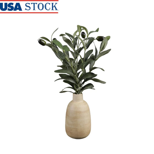 Artificial Olive Plant Tabletop Decor