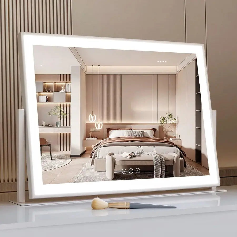 LED Lighted Makeup Mirror With Smart Touch Control