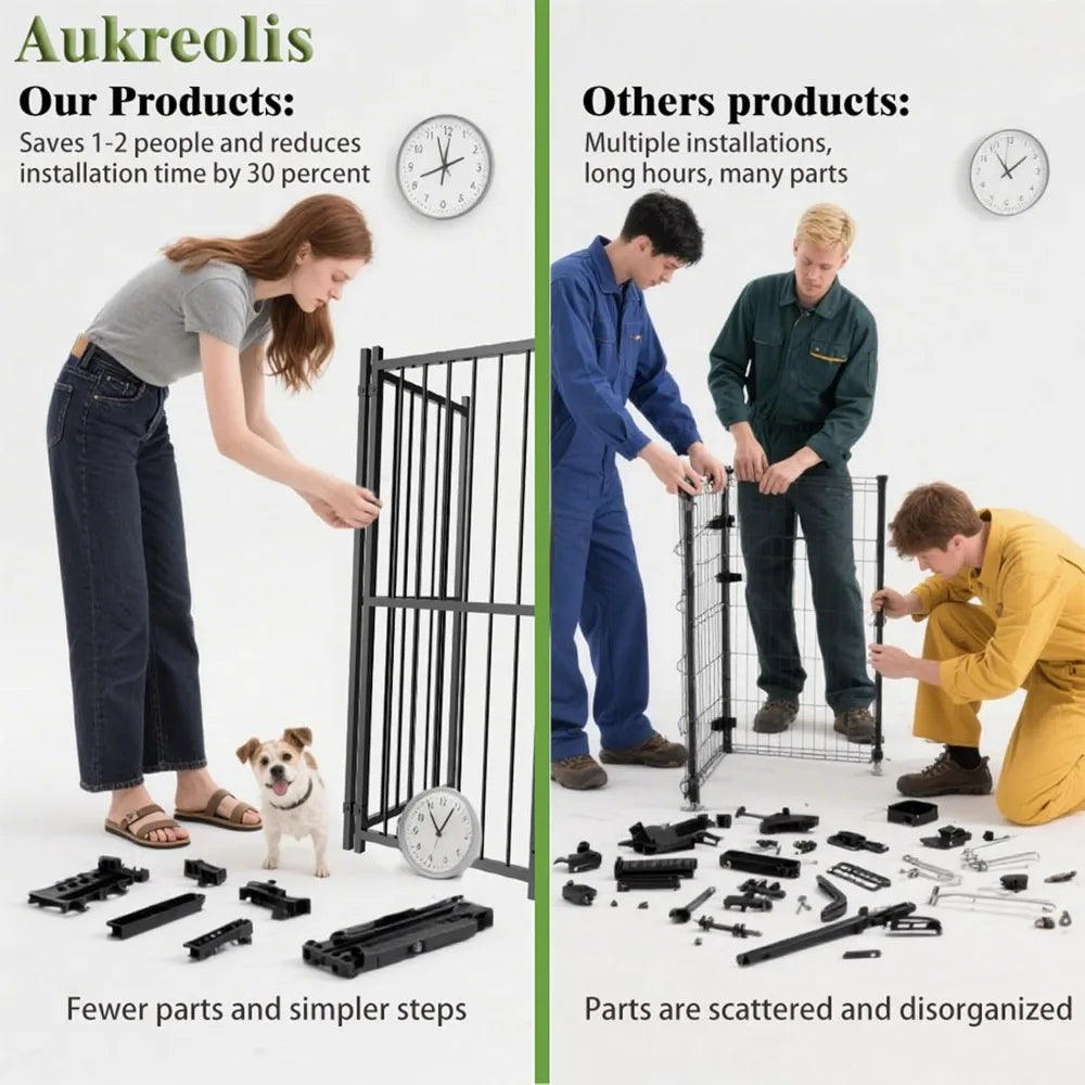 Heavy Duty Outdoor Dog Kennel With Roof