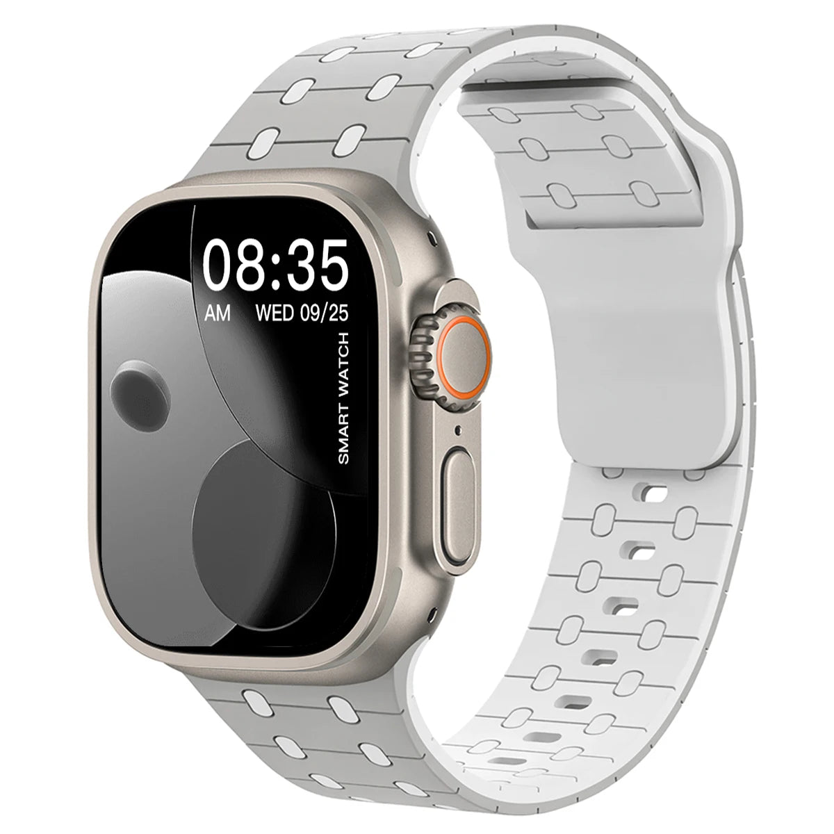 Silicone Apple Watch Band for Series 3 10 SE Ultra