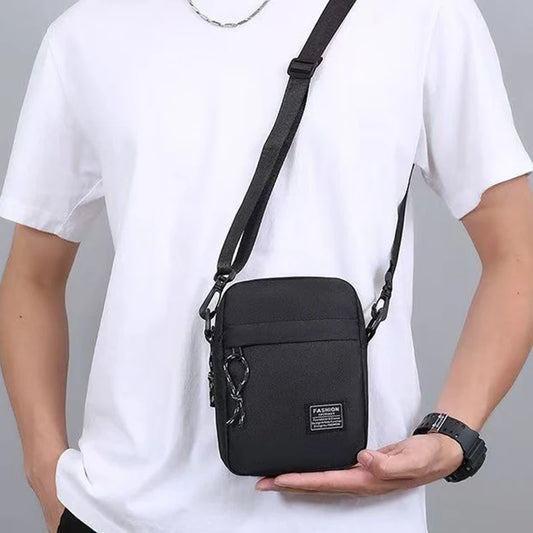 NONECN Men Oxford Satchel Bag Crossbody Casual Shoulder