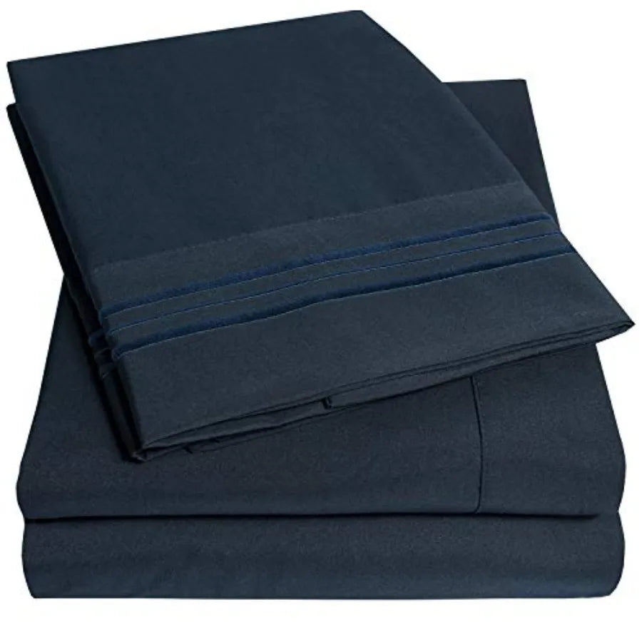100 Percent Bamboo Fiber Luxury RV Bed Linen Set Six Piece Wrinkle Resistant