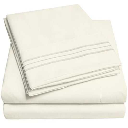 100 Percent Bamboo Fiber Luxury RV Bed Linen Set Six Piece Wrinkle Resistant