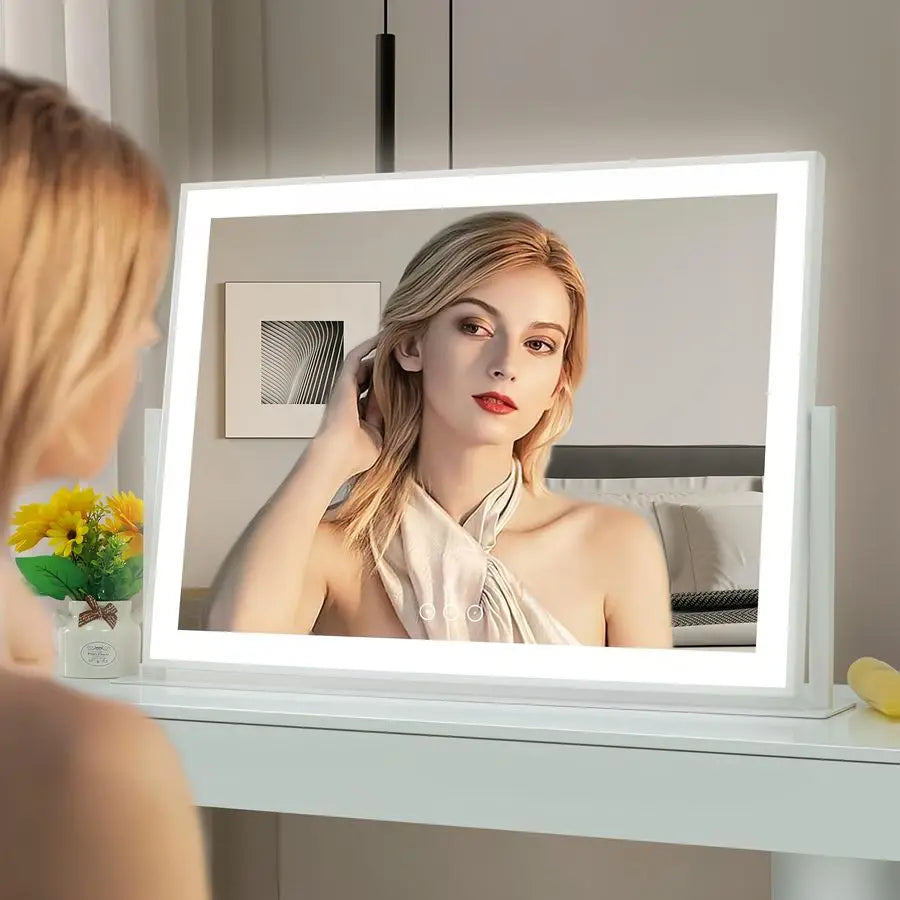 LED Lighted Makeup Mirror With Smart Touch Control