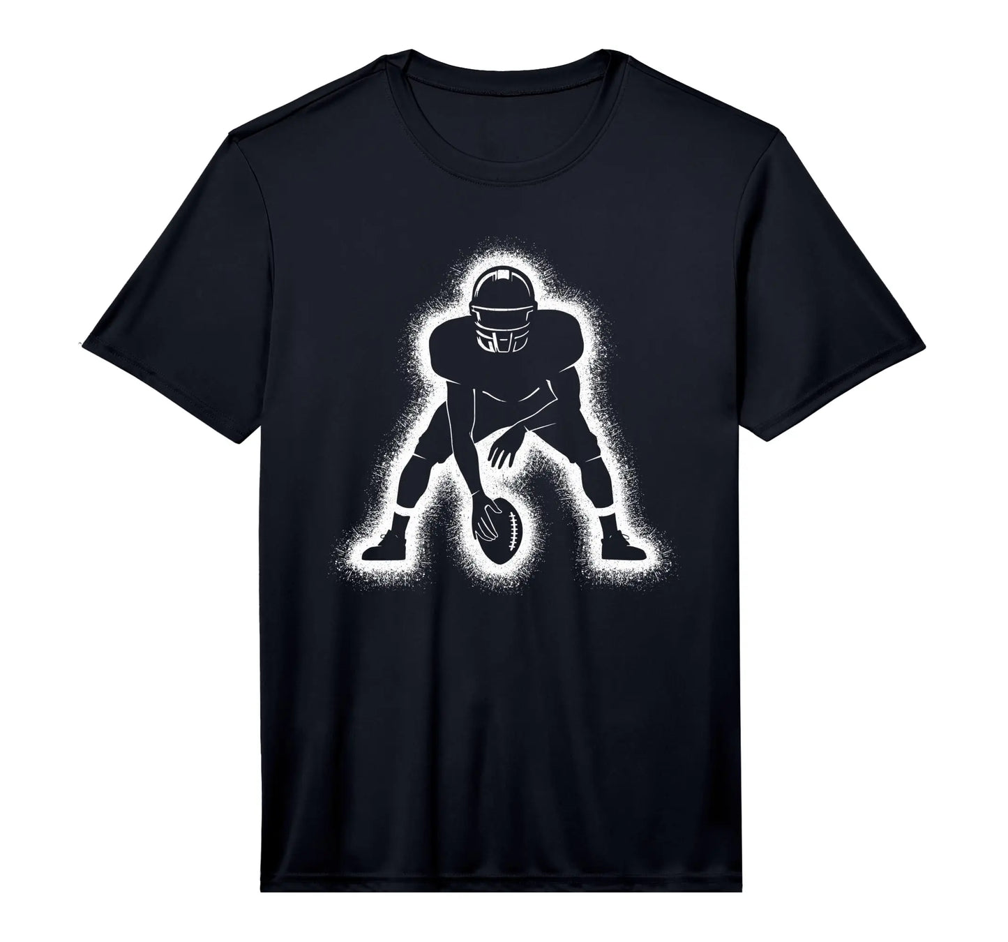 Football Player American Football Performance T Shirt For Men Kids Boys