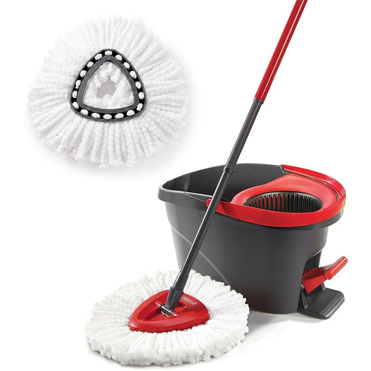 Easy Wring and Clean Turbo Microfibre Mop Replacement Head