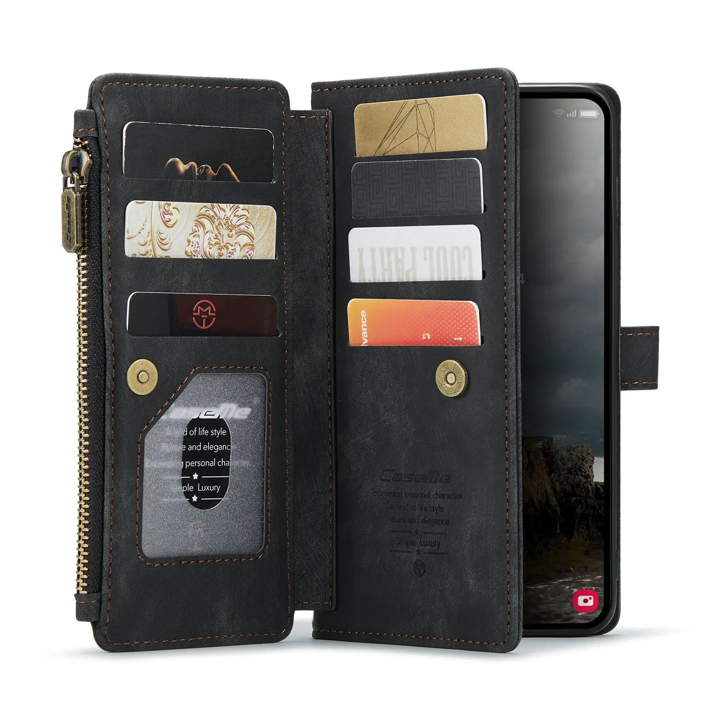 Durable PU Leather Wristlet for Samsung Galaxy A55 A35 A25 5G (2024)