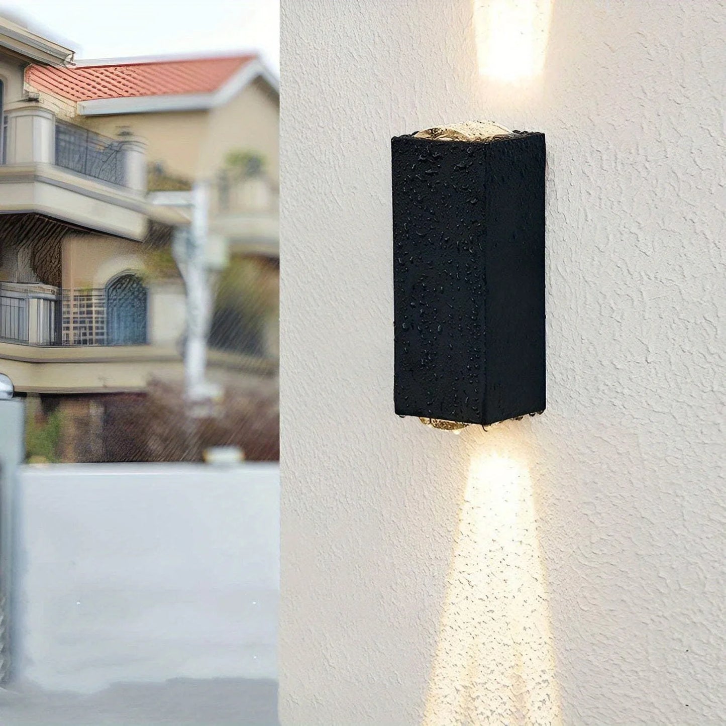 LED Up And Down Wall Lamp Aluminum Anti Rust Outdoor Indoor Sconce 10W 3000K