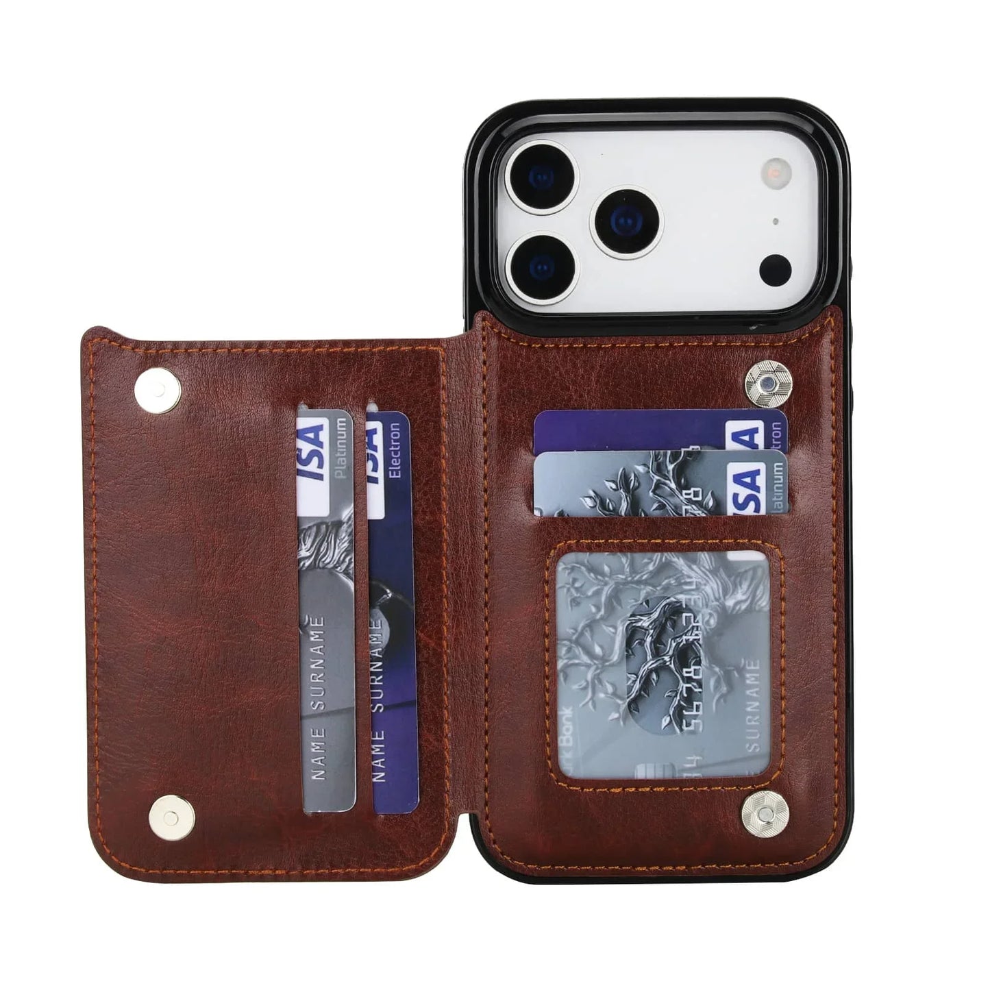 iPhone Pro Max Air Wallet Case With Card Holder Magnetic