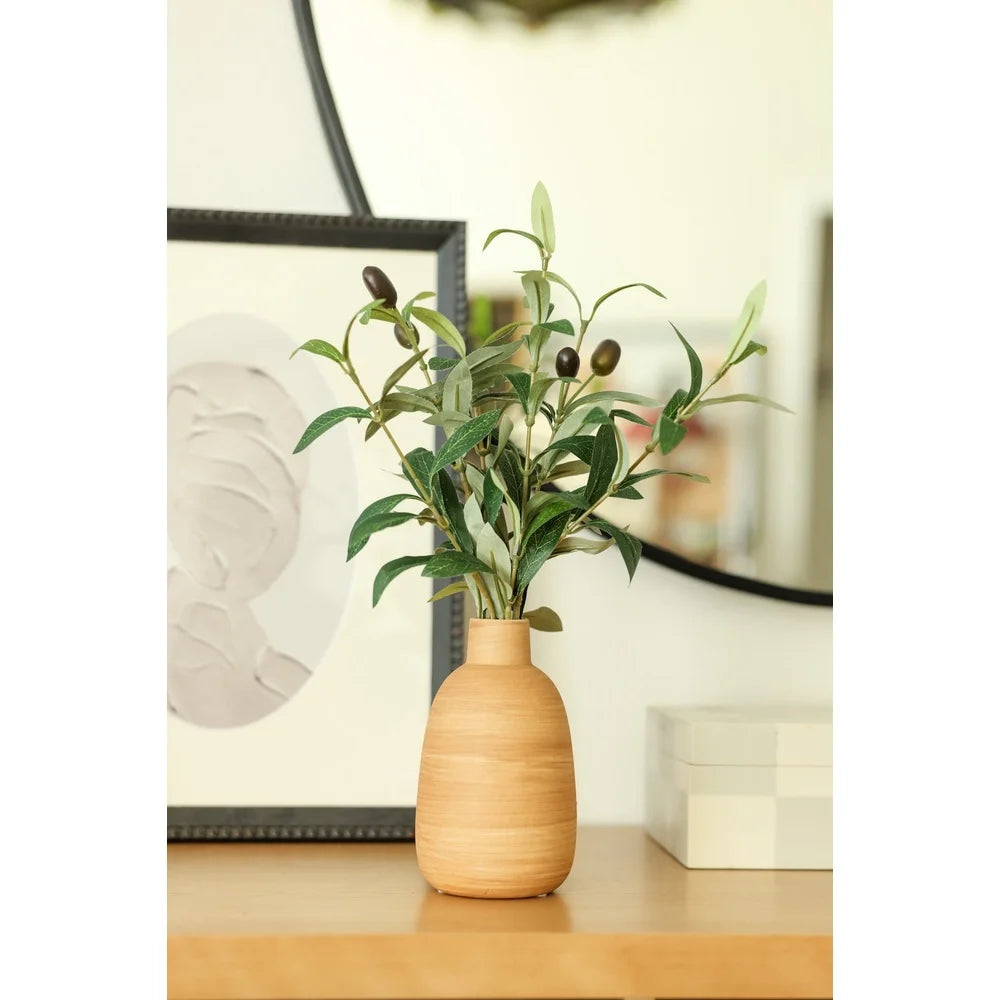 Artificial Olive Plant Tabletop Decor