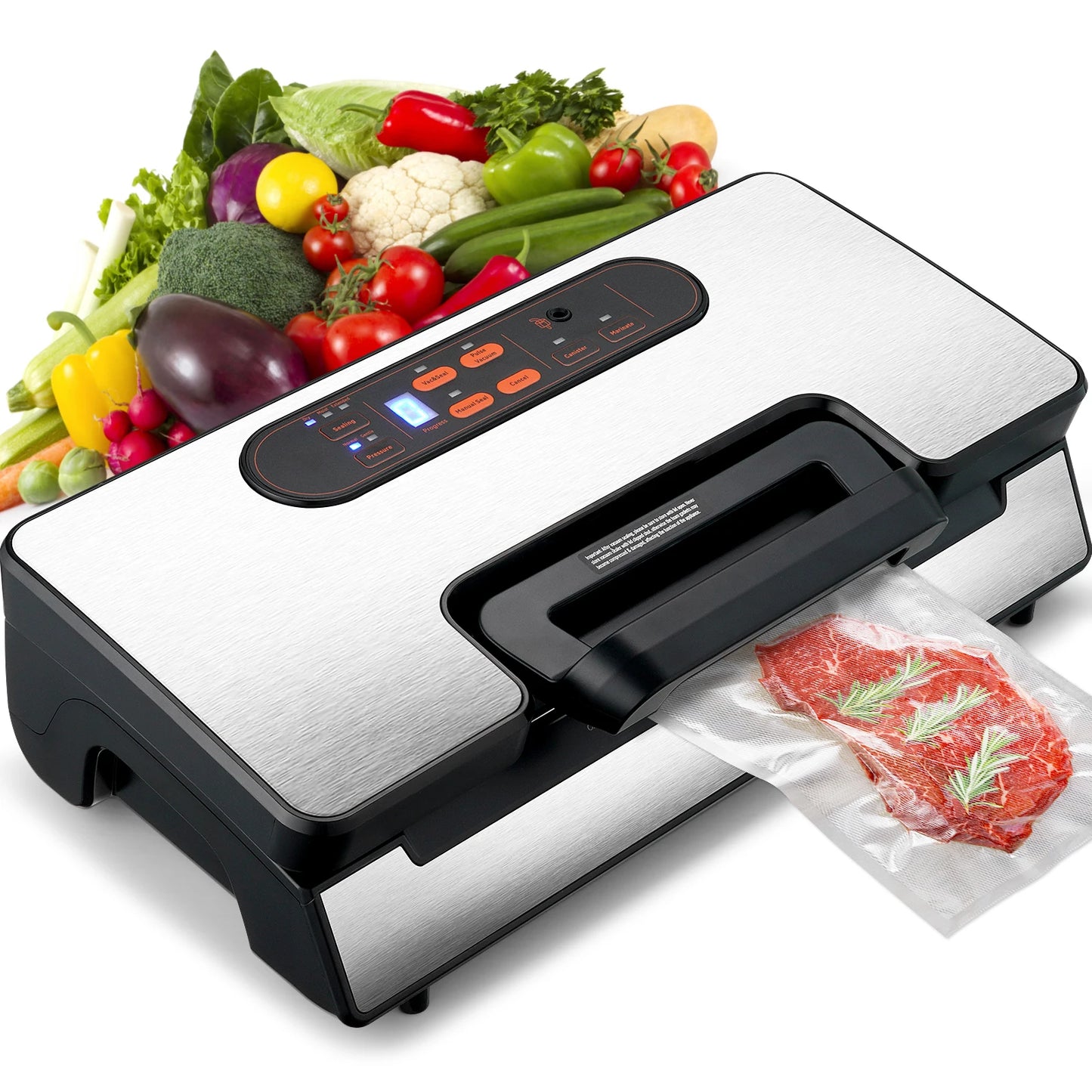 Succebuy 130W Vacuum Sealer For Kitchen Preservation
