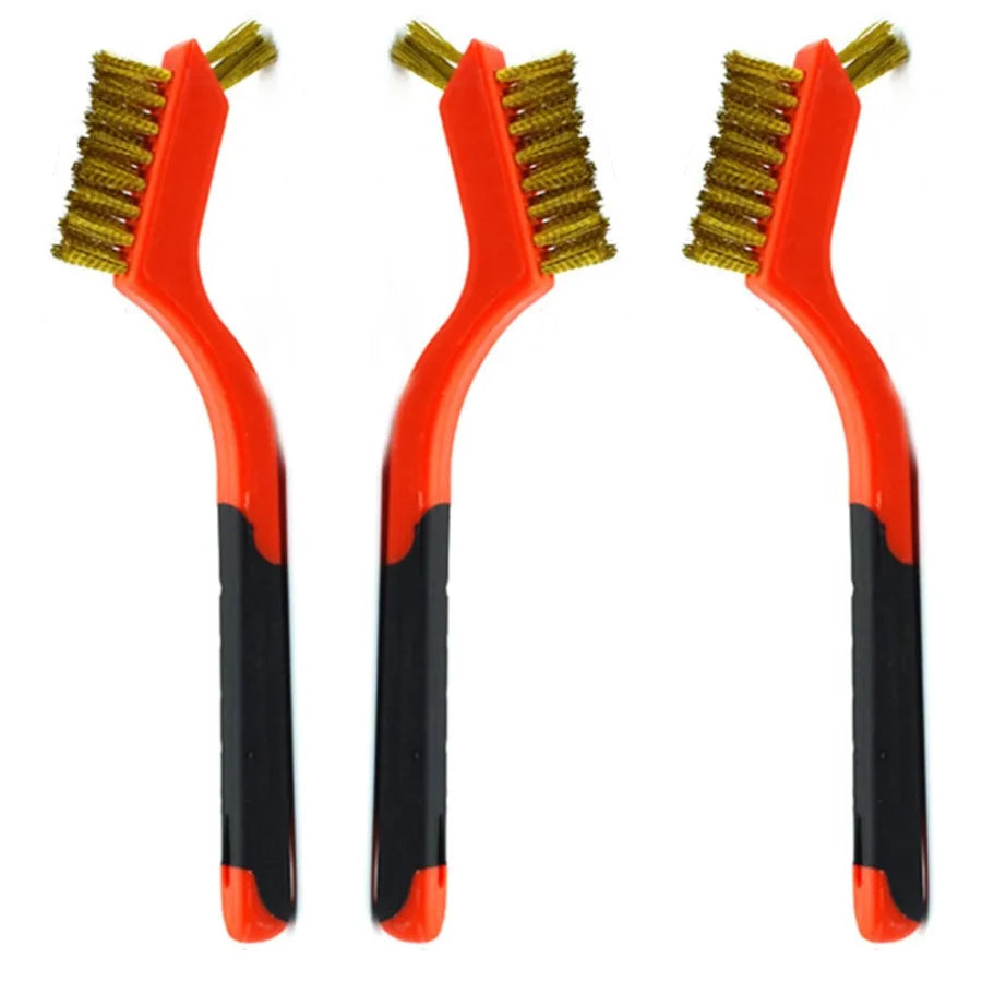 Plastic Durable Wire Brush Set for Rust Removal in Holes